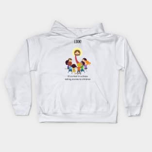 Drag queens story time Kids Hoodie